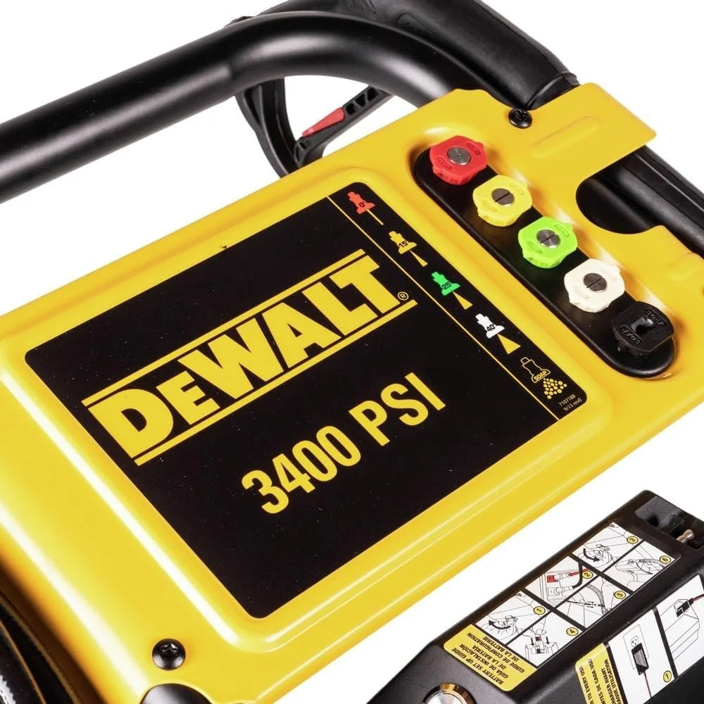 DEWALT 3400 PSI at 2.5 Gas Pressure Washer, High - Pressure Hose